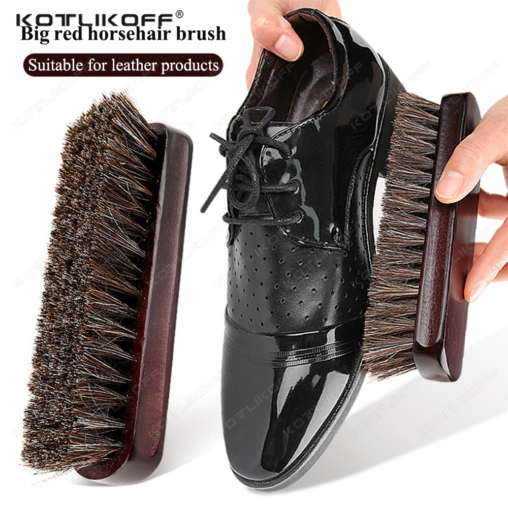 Premium Horsehair Shoe Brush F - Dirt Brush Interior 评论和价格