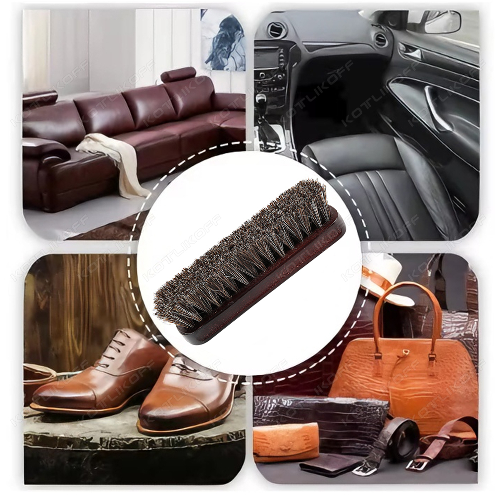 Premium Horsehair Shoe Brush F - Dirt Brush Interior 评论和价格