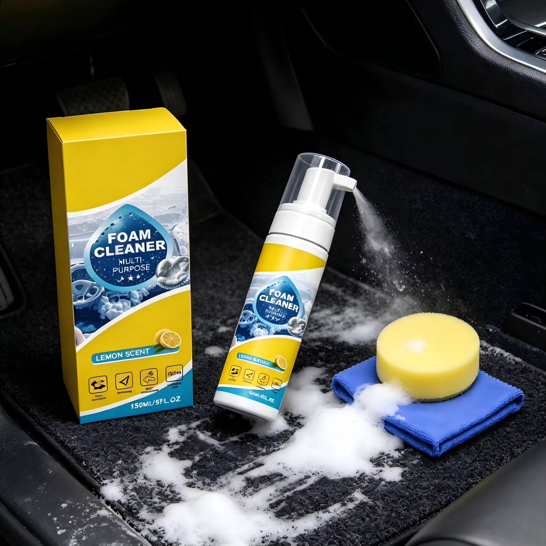 Multi-Purpose Foam Car Interio - Leather Cleaner Interior 评论和价格
