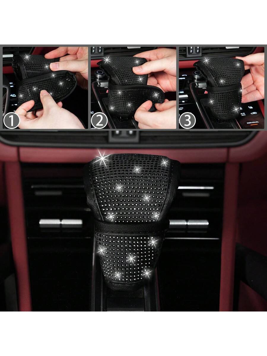 Bling Car Floor Mats Set With  - Dirt Brush Interior 评论和价格