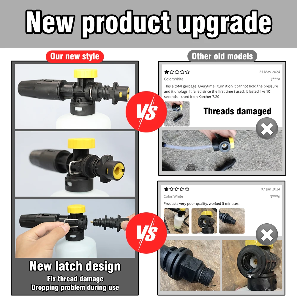 Foam Cannon for Karcher K2 K3  - Pressure Washer Foam Gun 评论和价格