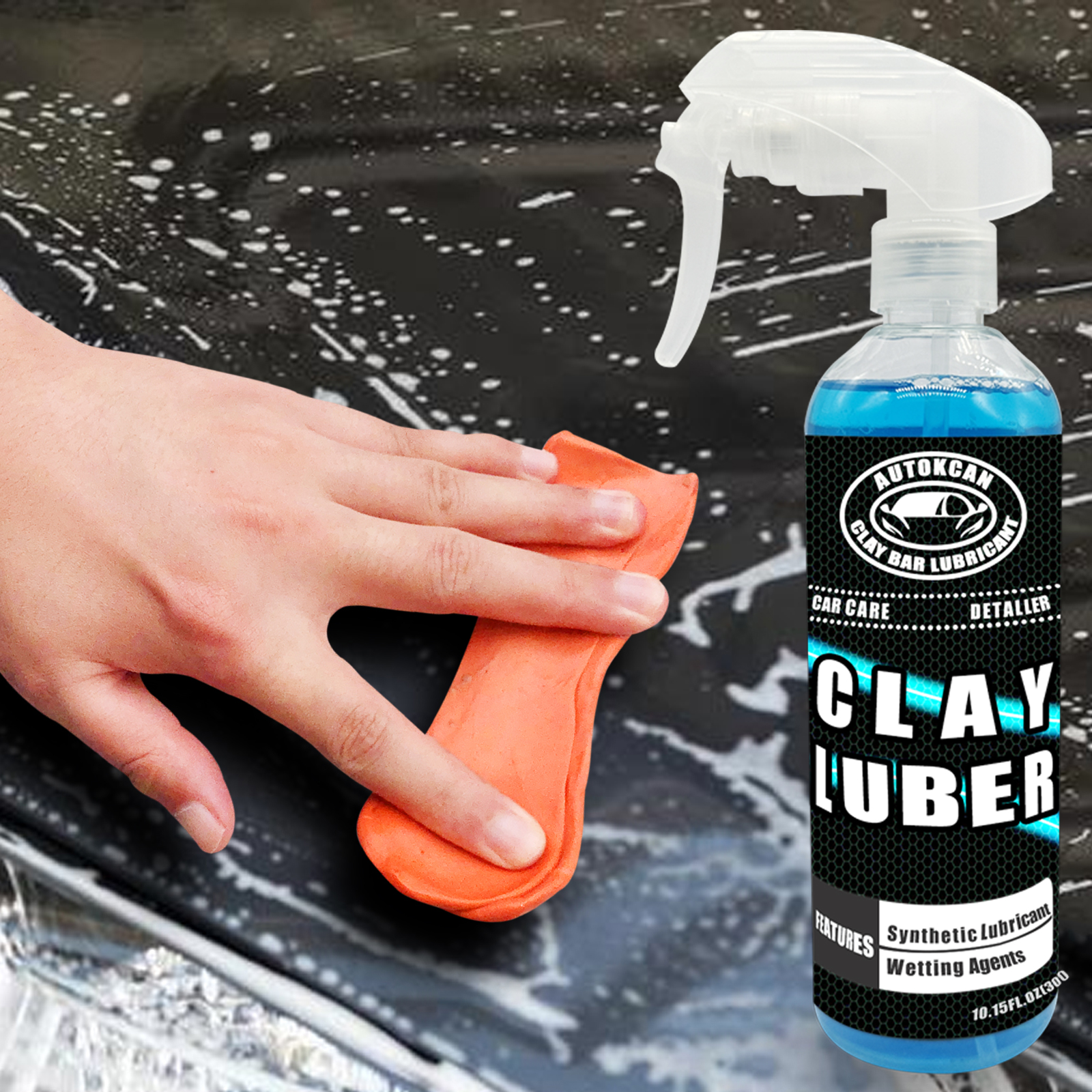 200G Car Clay Bar And 300ml Ma - Clay Bar Lubricant 评论和价格