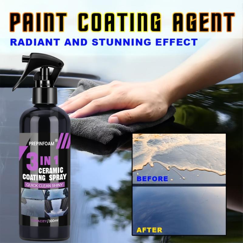 3 In 1 Car Ceramic Liquid Coat - Car Wax Ceramic Coating 评论和价格