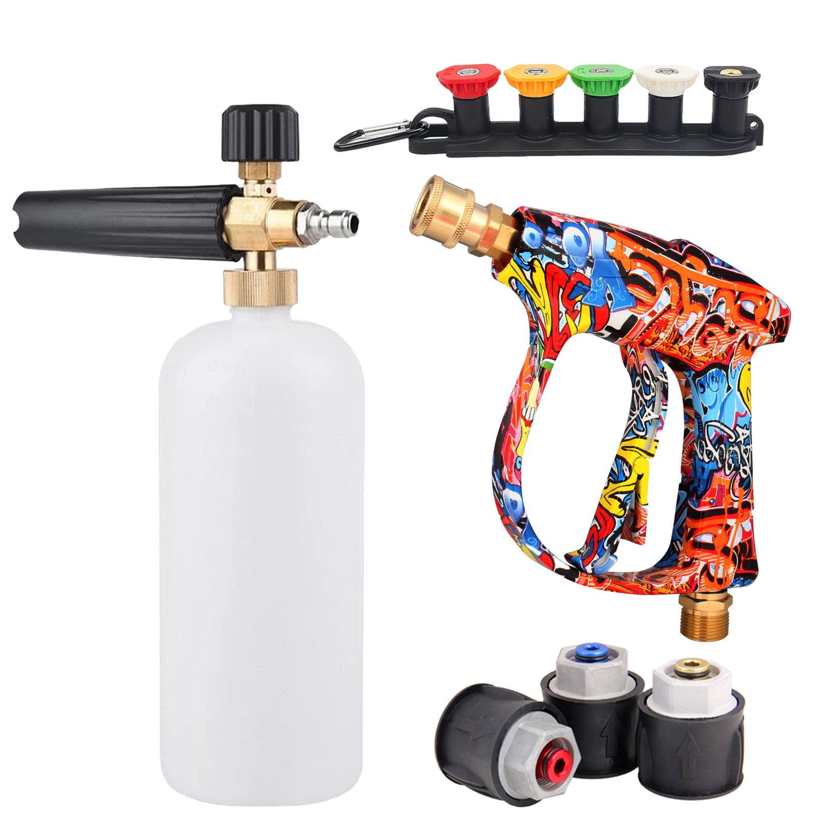 4350PSI High Pressure Water Gu - Pressure Washer Foam Gun 评论和价格