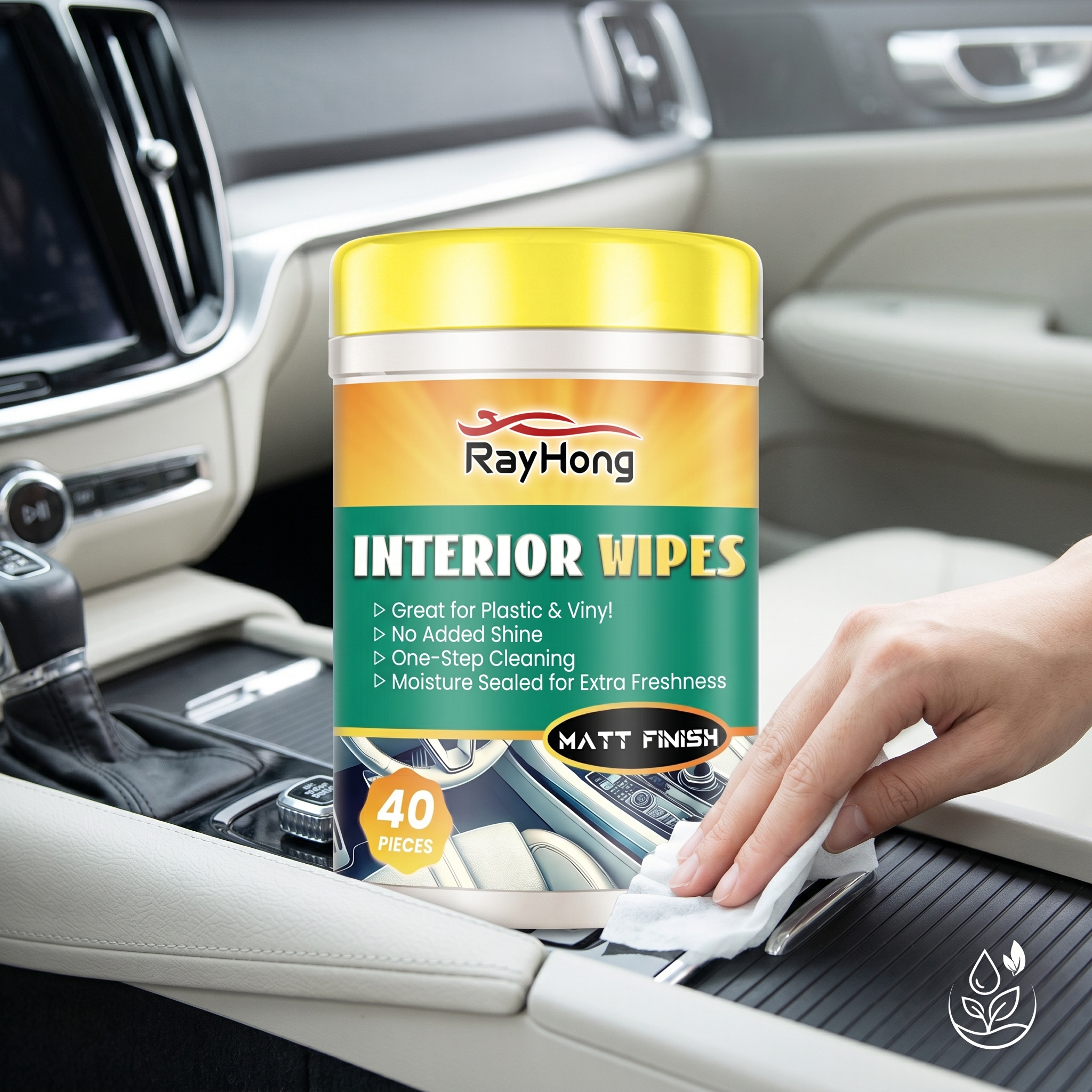 RAYHONG Car Interior Shine Wip - Leather Cleaner Interior 评论和价格