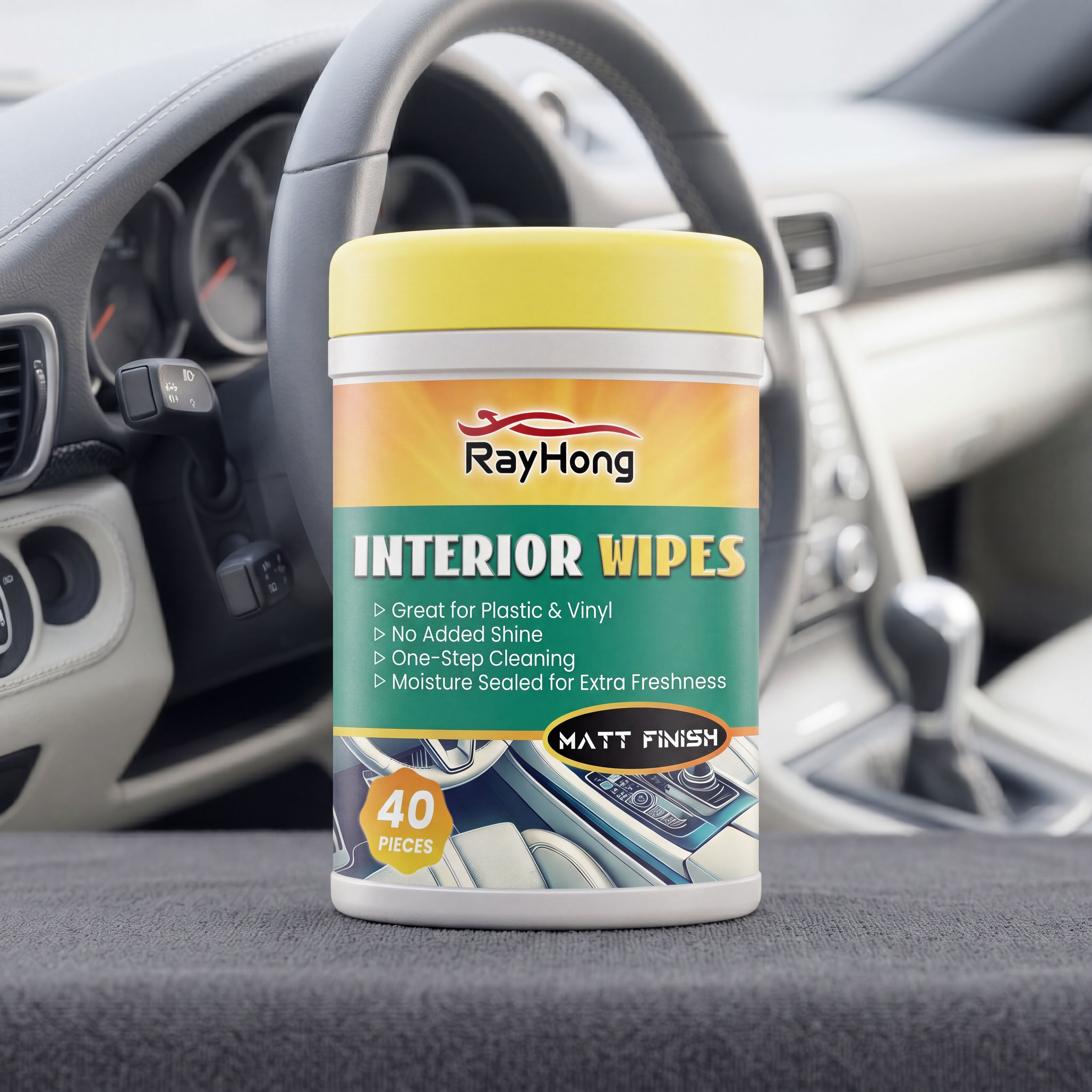 RAYHONG Car Interior Shine Wip - Leather Cleaner Interior 评论和价格