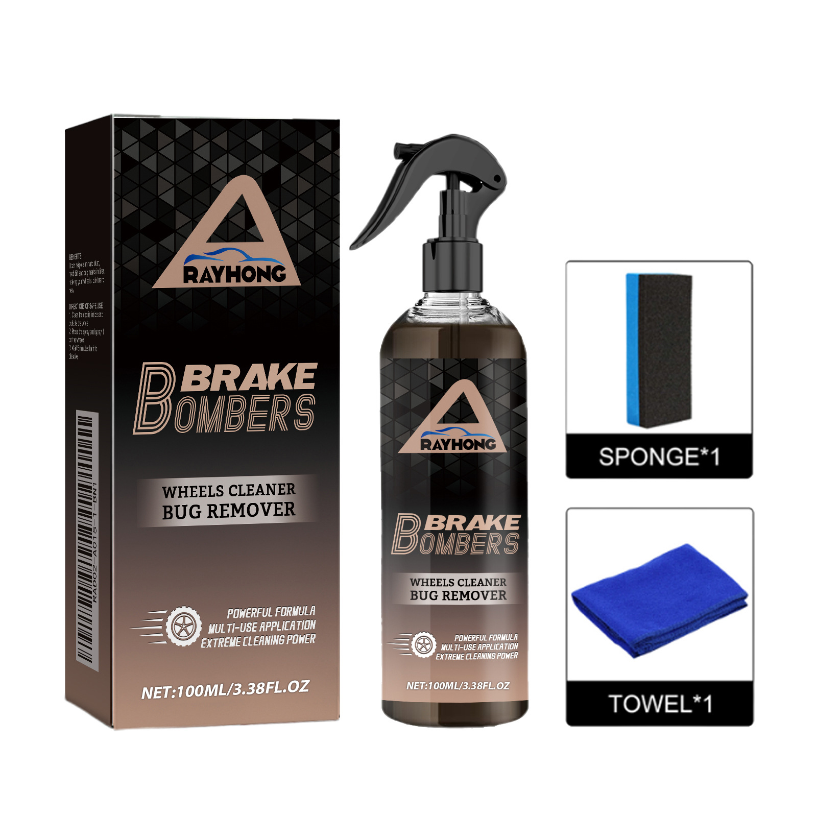 120ml Non Acid Wheel Cleaner B - Wheel Cleaner Alloy 评论和价格
