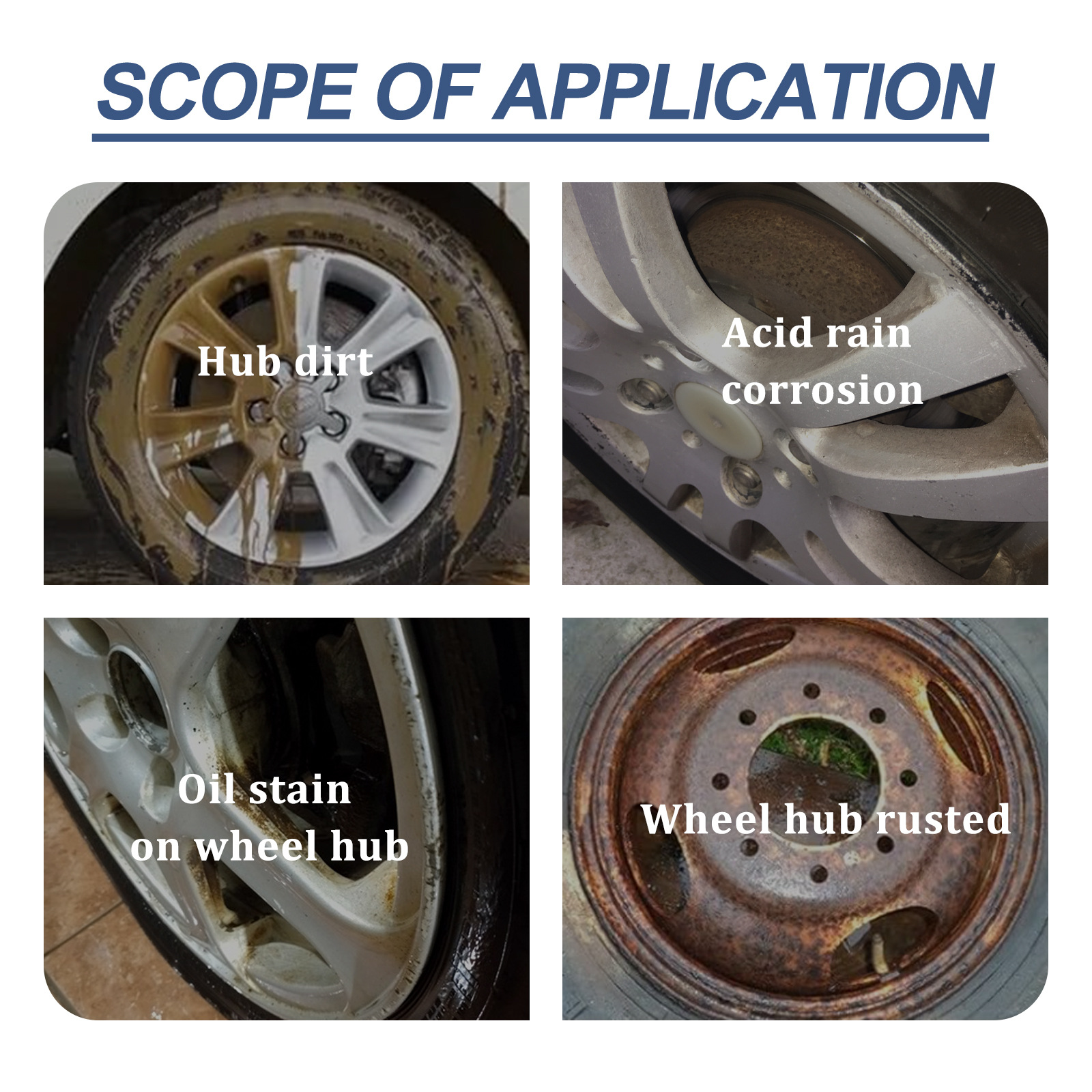 120ml Non Acid Wheel Cleaner B - Wheel Cleaner Alloy 评论和价格
