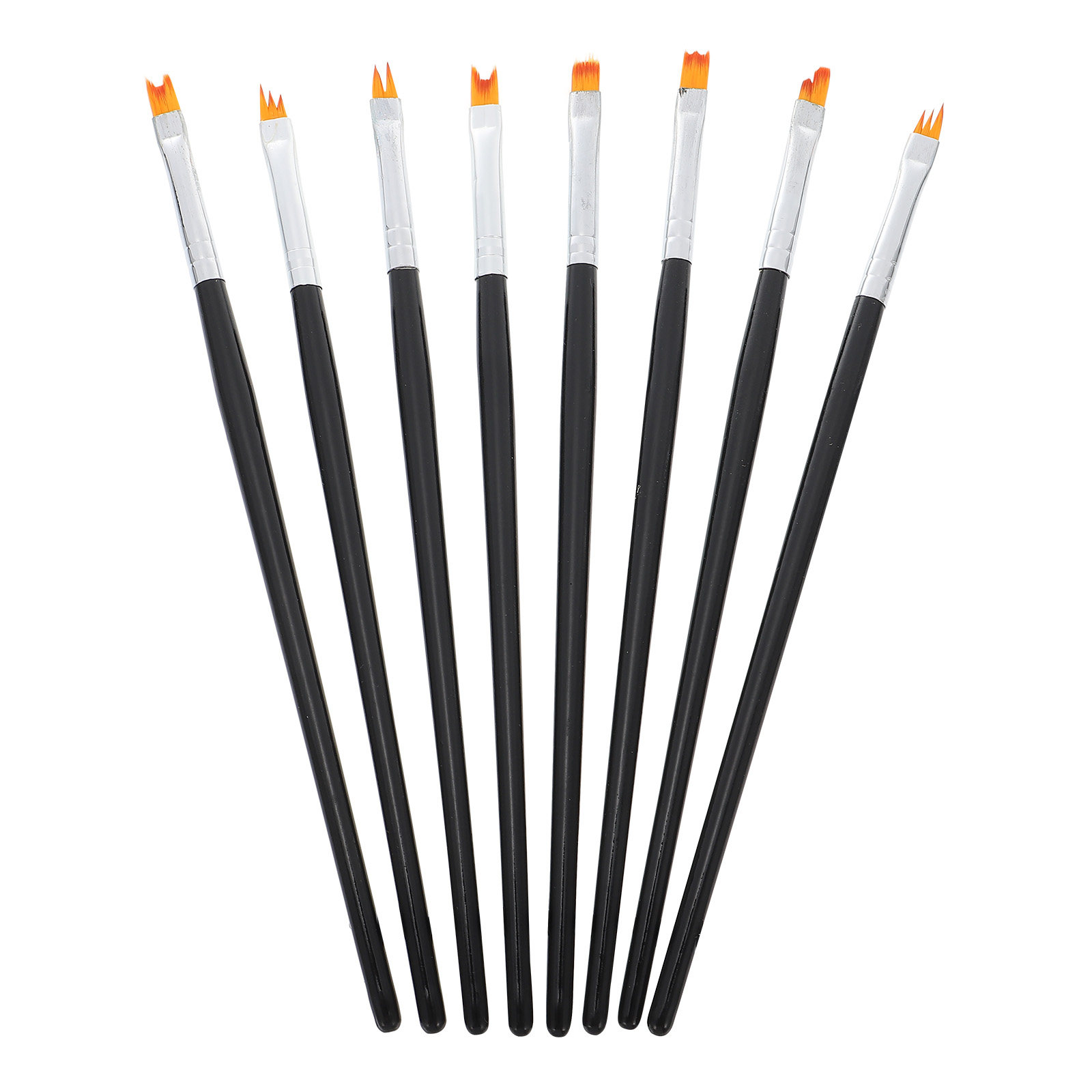 8Pcs Nail Painting Brushes Set - Detailing Brush Set 评论和价格