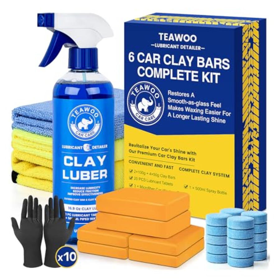 Clay Bars Kit, 6 Clay Bars and - Clay Bar Lubricant 评论和价格