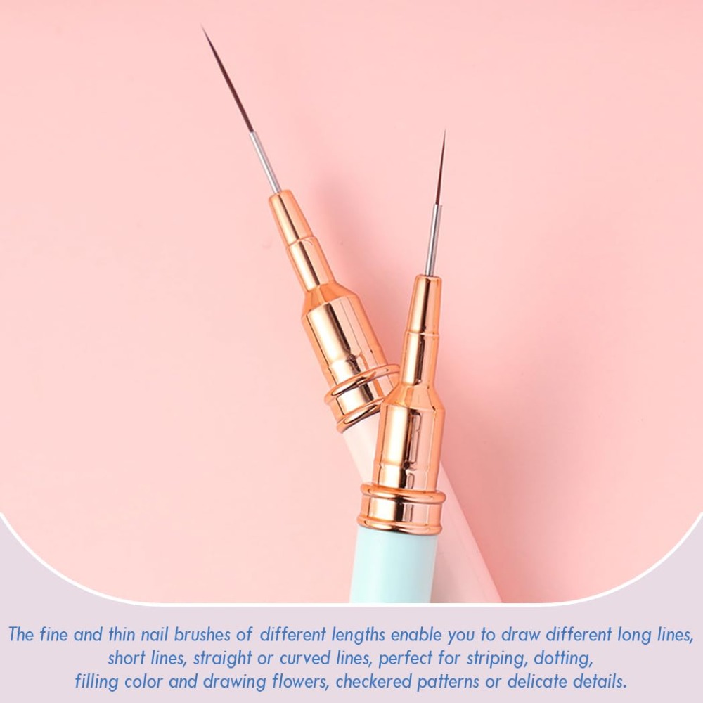 Professional Nail Art Liner Br - Detailing Brush Set 评论和价格