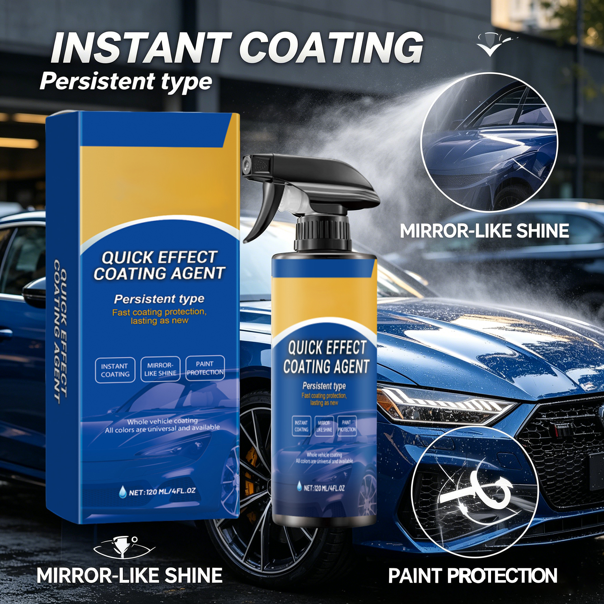 Car Quick Coating Agent Spray  - Car Wax Ceramic Coating 评论和价格