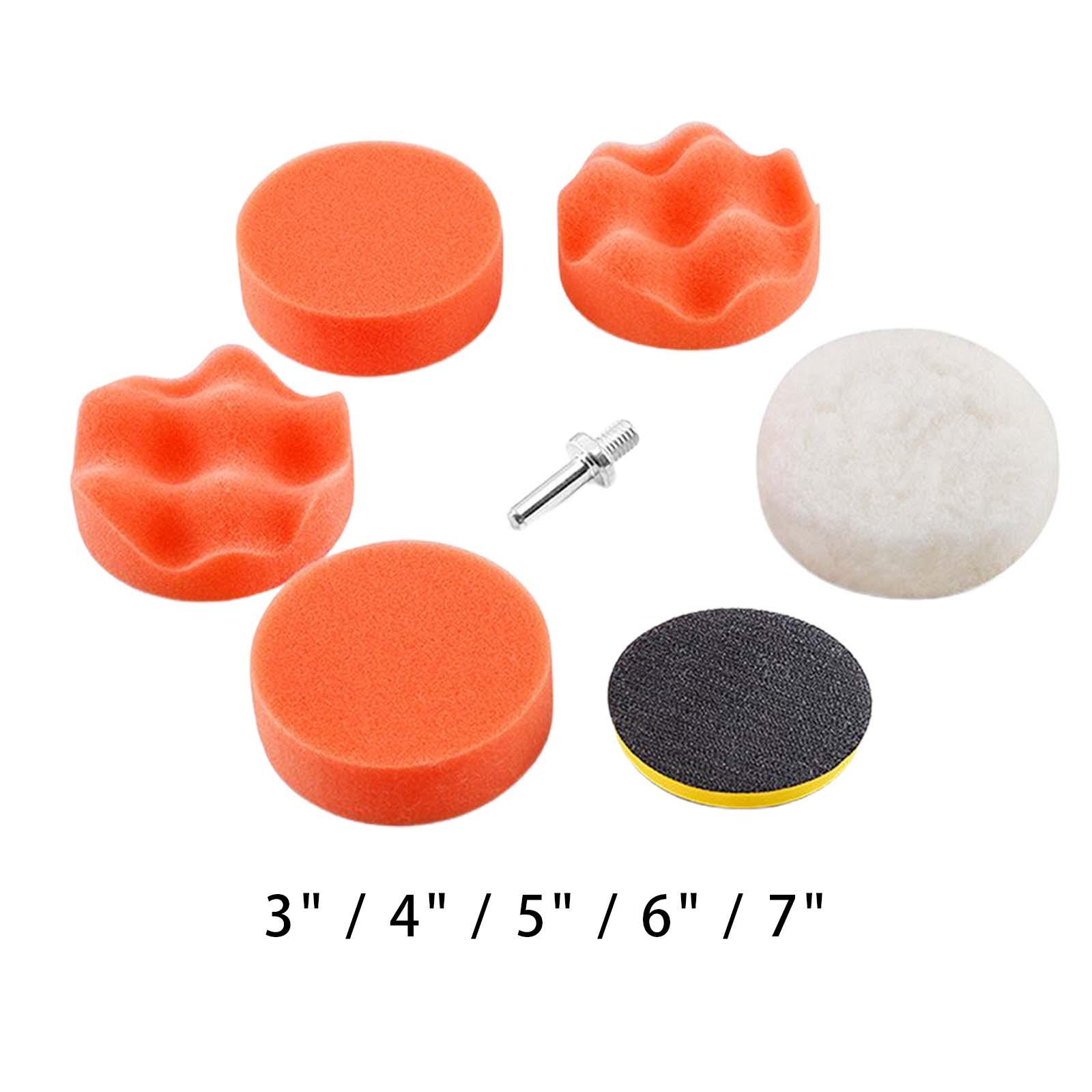 7PCS Auto Detailing Polishing  - Polish Pad Set Buffer 评论和价格