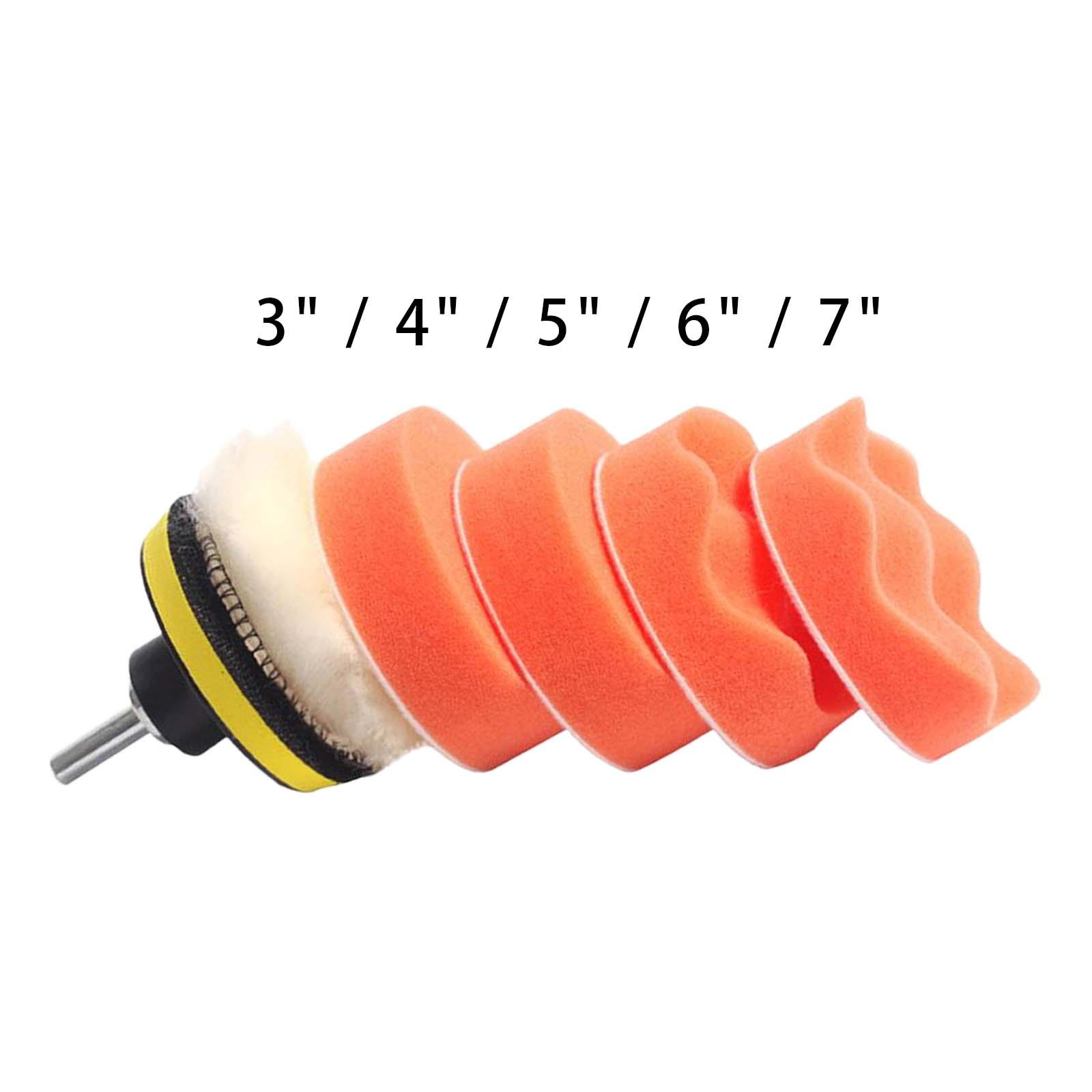 7PCS Auto Detailing Polishing  - Polish Pad Set Buffer 评论和价格