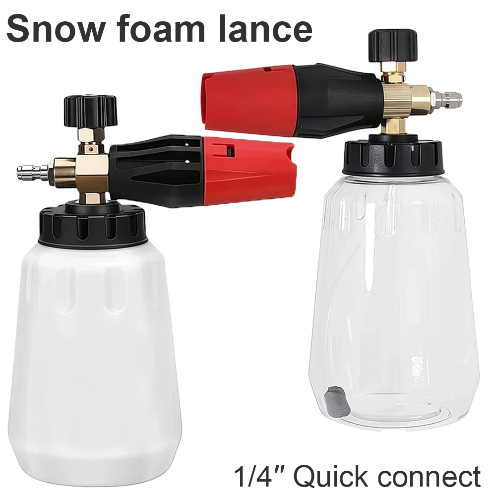 Adjustable Snow Foam Lance 1L  - Pressure Washer Foam Gun 评论和价格
