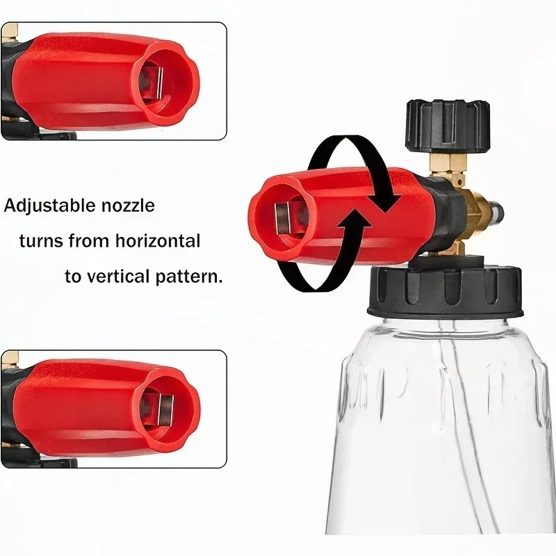 Adjustable Snow Foam Lance 1L  - Pressure Washer Foam Gun 评论和价格