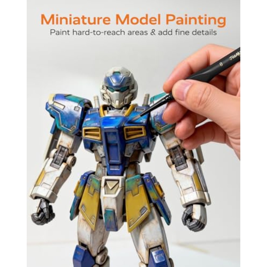 Detail Paint Brushes Set, 12 P - Detailing Brush Set 评论和价格
