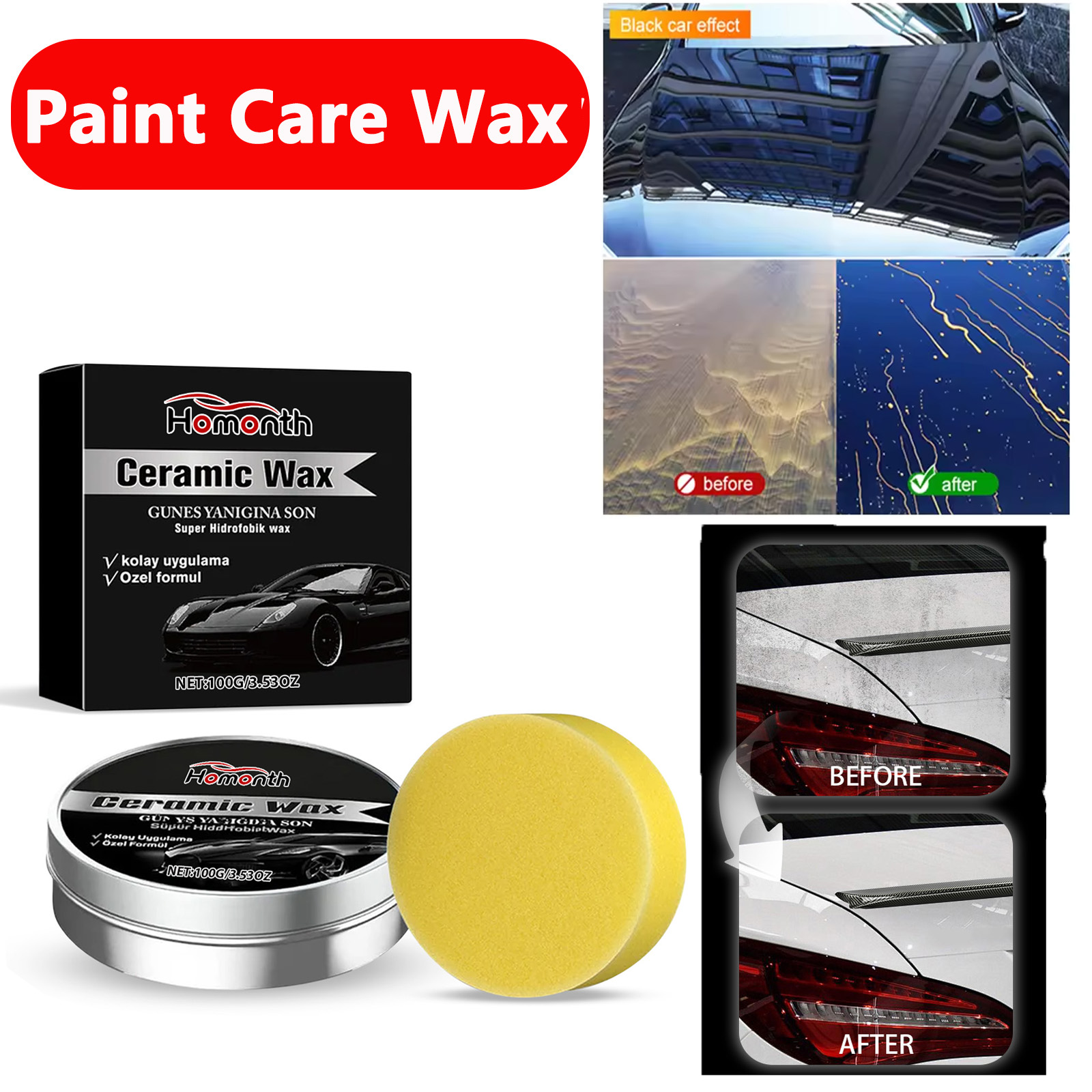 Car Coating Polishing Care Wax - Car Wax Ceramic Coating 评论和价格