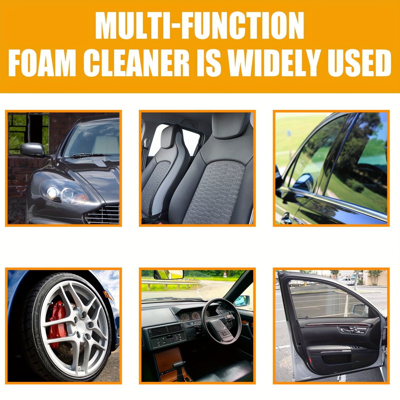 Multifunctional Foam Cleaner C - Leather Cleaner Interior 评论和价格