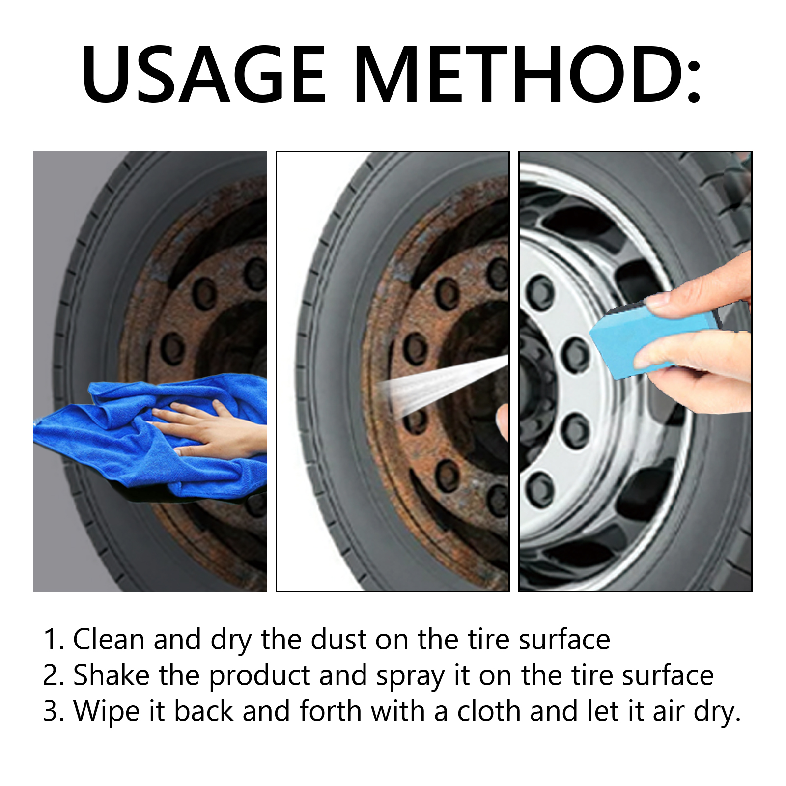 Car Tire Shine Coating Spray C - Tire Shine Spray Sealant 评论和价格