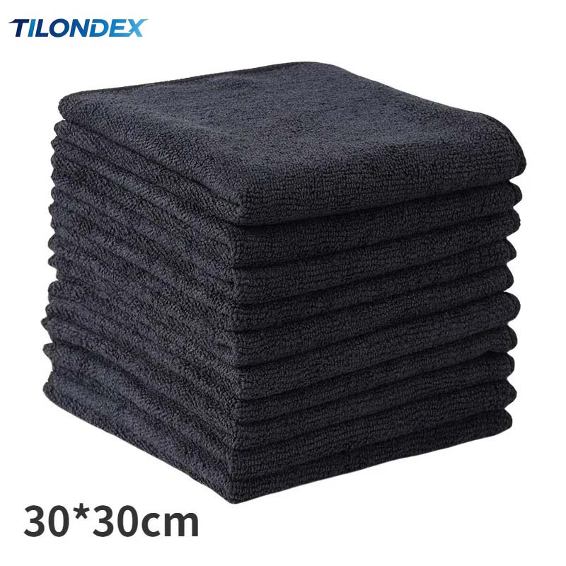 TILONDEX1/2/5PCS Black Microfi - Microfiber Towel Detailing 评论和价格