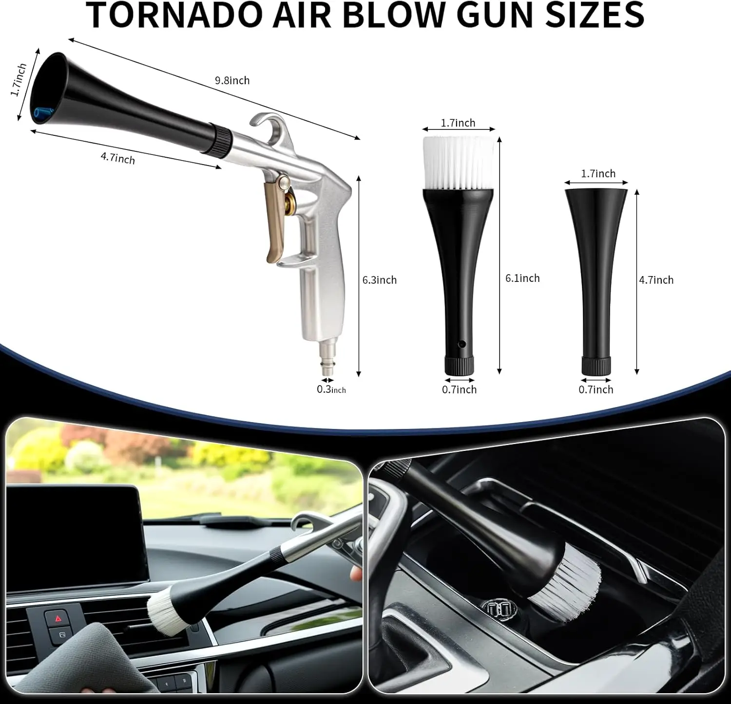 High Pressure Air Blow Gun Pro - Dryer Car Blower 评论和价格