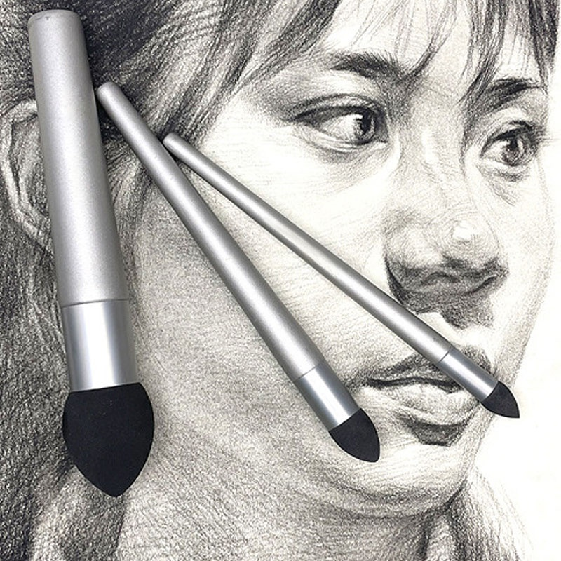 3Pcs Sketch Pen Brush Sponge W - Detailing Brush Set 评论和价格